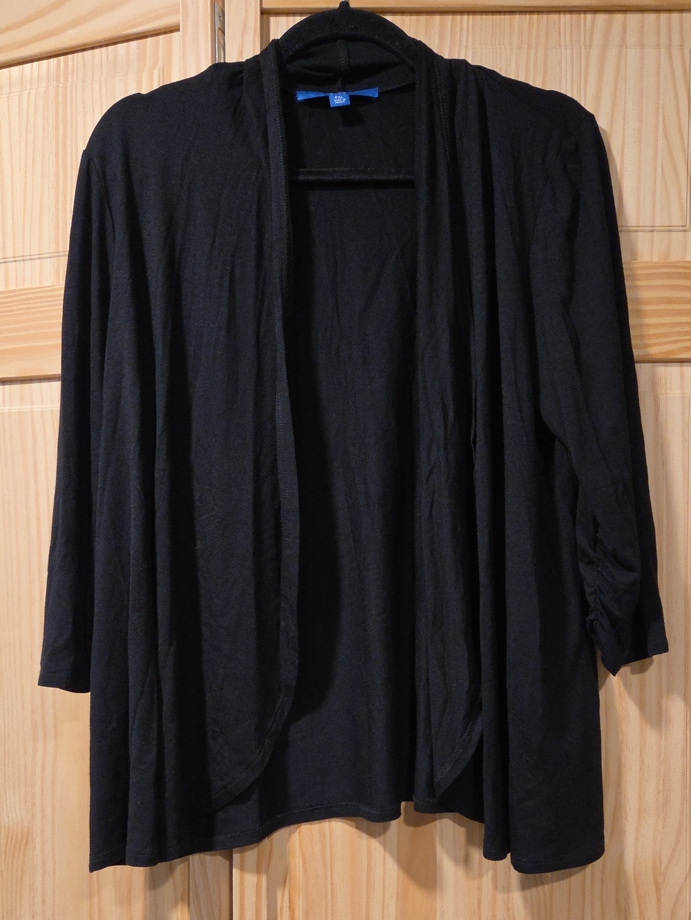 🕸Apt 9 3/4 Sleeve Black Cardigan Size PXL